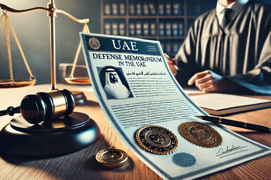 مذكرة دفاع في جنحة سرقة في الإمارات