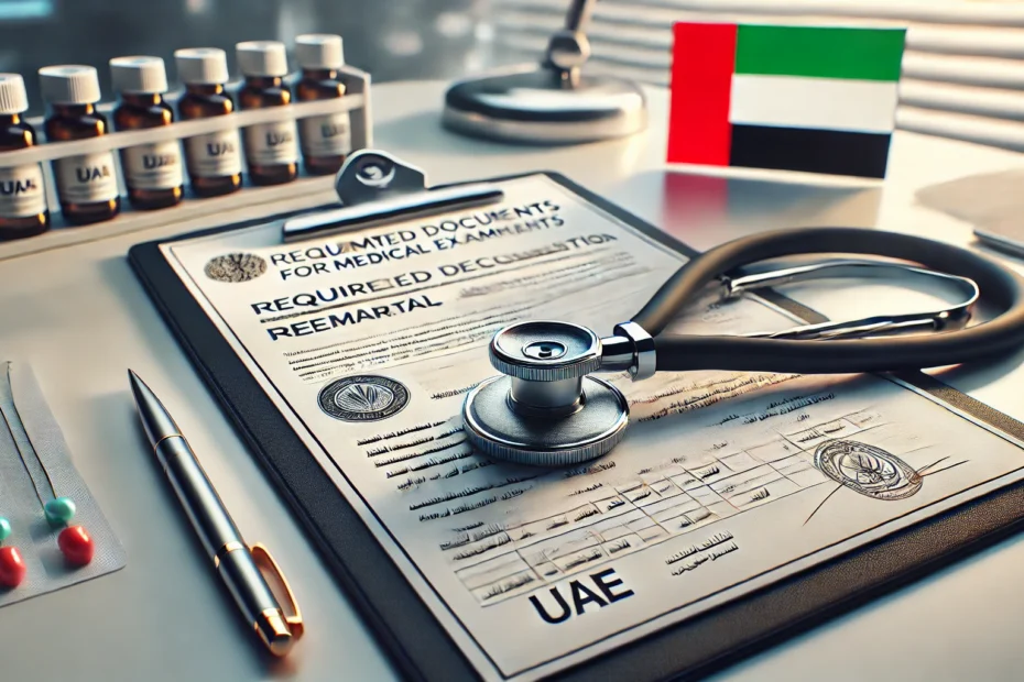 الاوراق المطلوبة لفحص الزواج الامارات​