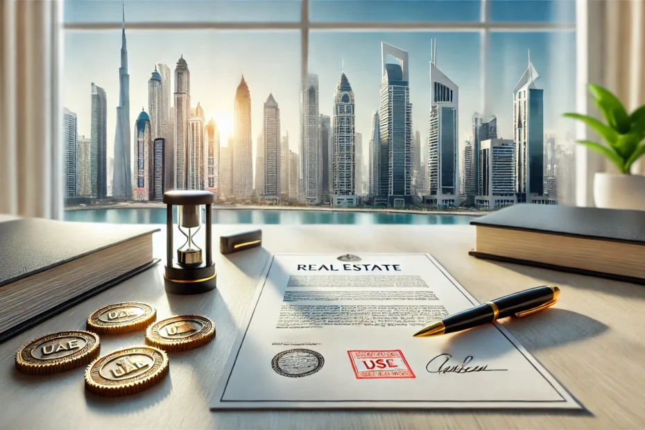 عقد بيع عقار سكني في الإمارات