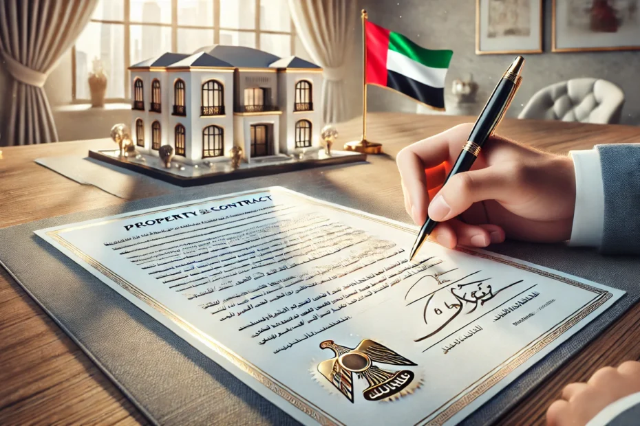 عقد بيع عقار مرهون في الإمارات