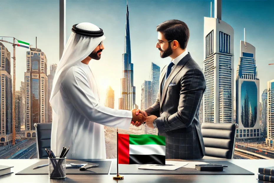 تأسيس شركة مع شريك اجنبي​ في الإمارات