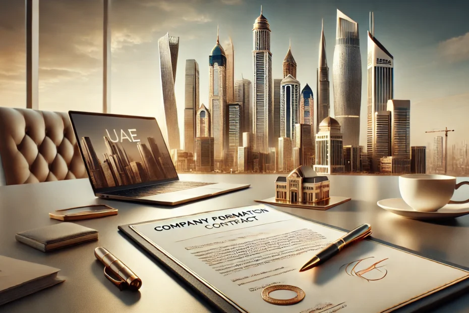 عقد تأسيس شركة فى الامارات
